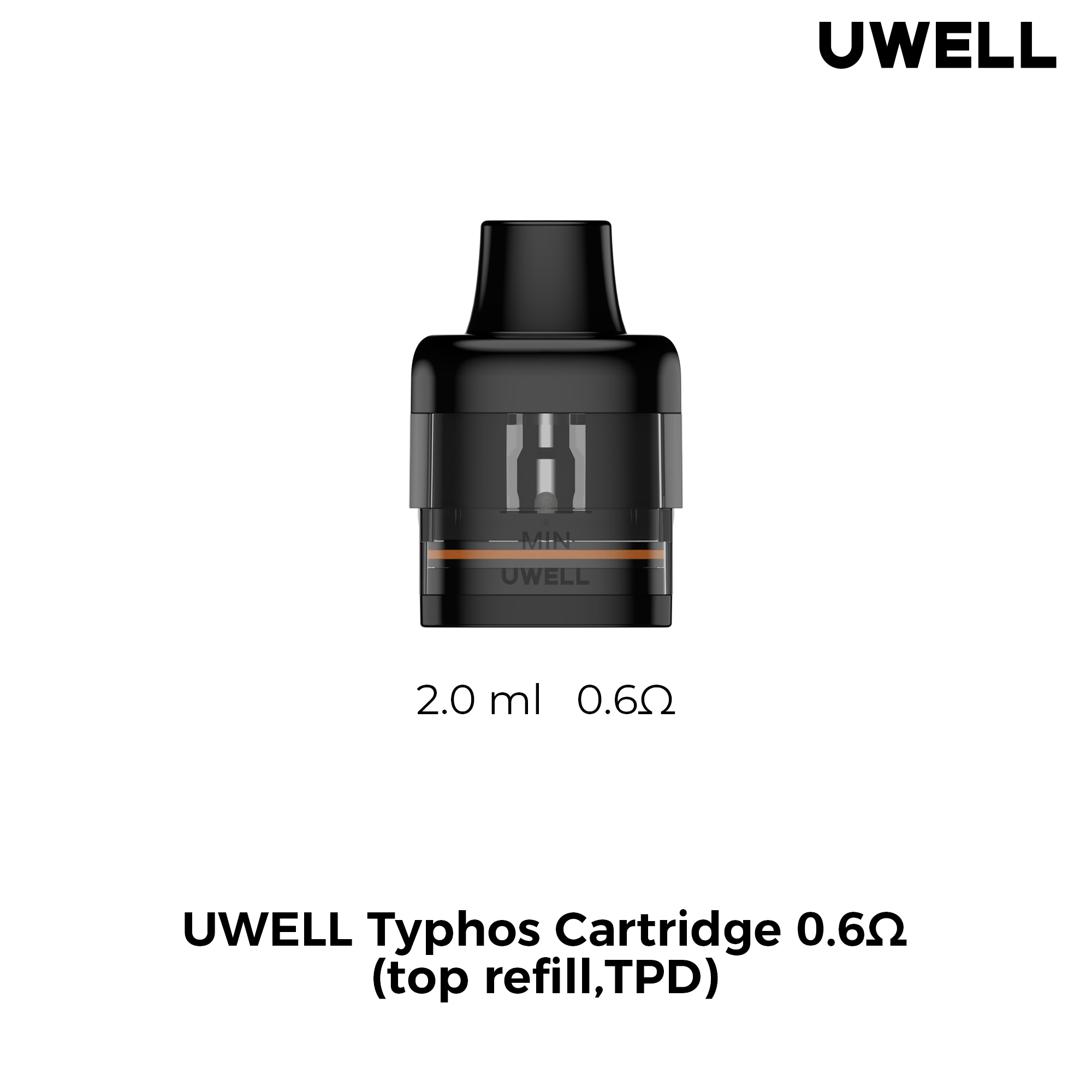 Uwell Typhos Cartridges 0,6 Ω