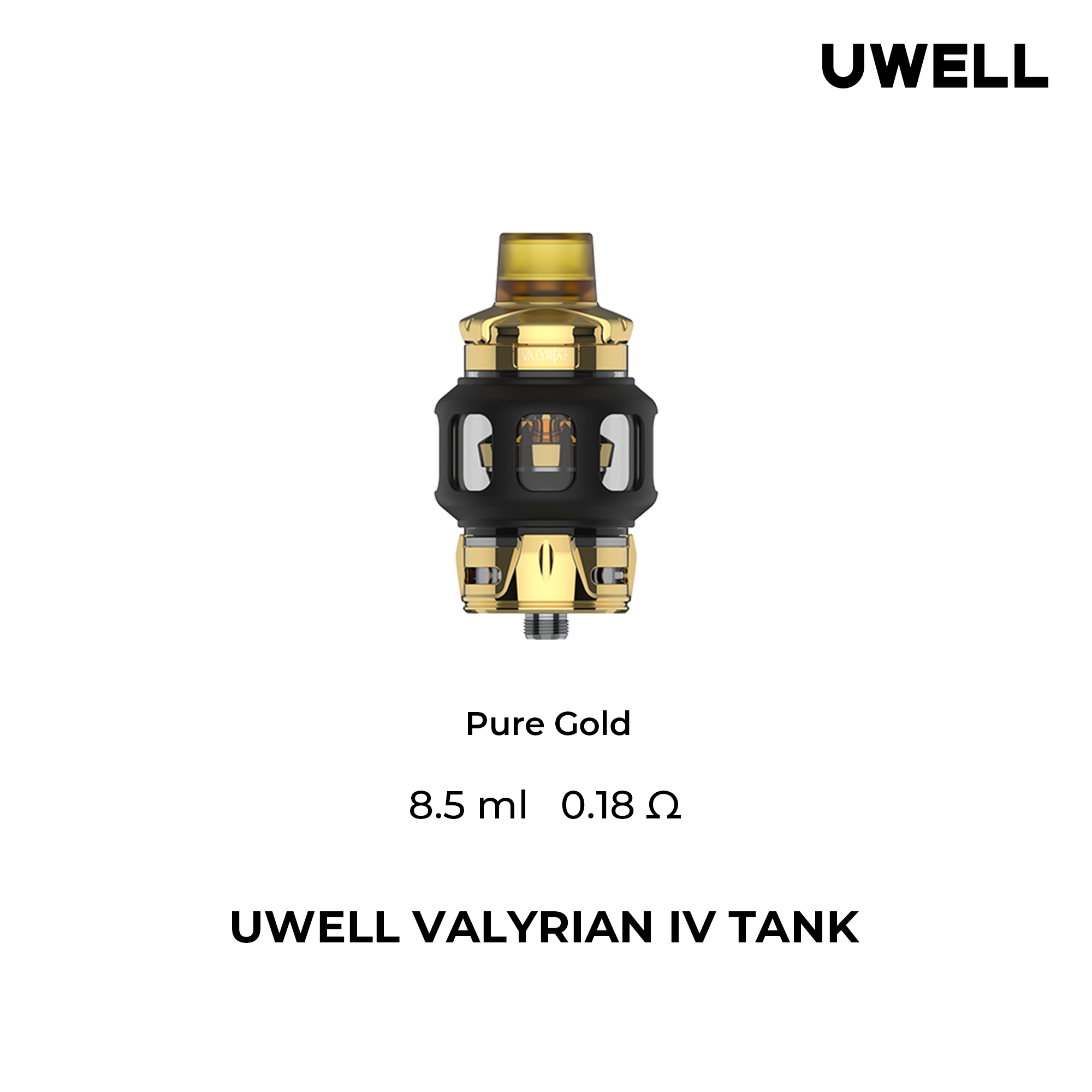Uwell Valyrian IV Tank Pure Gold